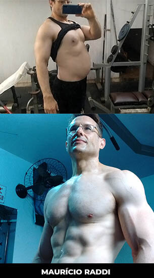 Antes x Depois - Maurício Raddi
